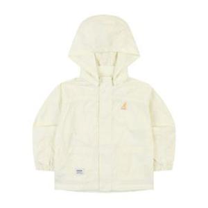 뉴 오버핏 후드 나일론 윈드브레이커 QB 0002 아이보리