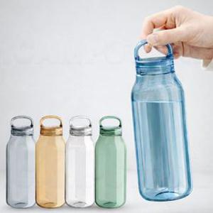 킨토 손잡이 투명 워터보틀 휴대용 물병 텀블러 등산 헬스 자전거 런닝 500ml