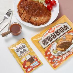 [공구딜] 유혜광X맛상무 수제 경양식돈까스 + 수제 경양식돈까스소스 /수제치즈바돈까스/생과일소스 2종 공구특