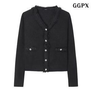 브이넥 비스코스 니트 가디건 (GPACK005D)