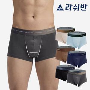 [라쉬반] H분리 나무소재 남성팬티 프리미엄 듀얼글로우 6종