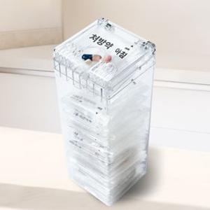 약뺌 약통 약봉투 보관함 병원 약국 약 수납 케이스