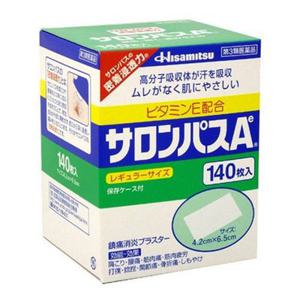 일본파스 사론 드럭스토어 사롱파스 140매 Ae 샤론