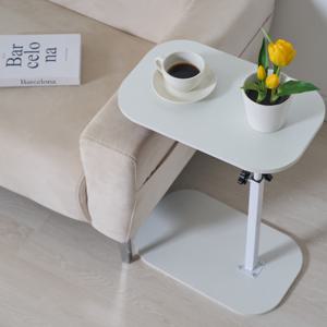로프트앤가구 높이조절 사이드테이블 소파사이테이블 협탁 미니 보조 간이 소형 탁자 침대 ㄷ자 서브 거실