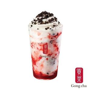 (1% 할인) [공차] 딸기 쿠키 스무디