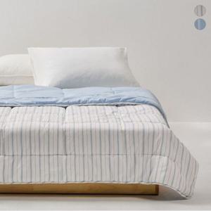 최초판매가 25,900원   JAJU/자주  스트라이프 피치스킨 차렵이불 SS 2종택1