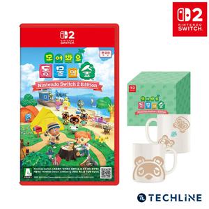 닌텐도 스위치2 모여봐요 동물의 숲 에디션 머그컵 증정