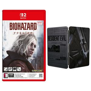 닌텐도 스위치2 바이오하자드 레퀴엠 일반판 스틸북 에디션