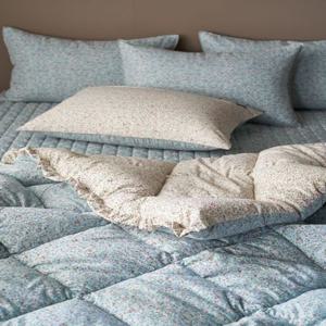 봄꽃 세미마이크로 차렵이불 퀸(Q)/싱글(SS)