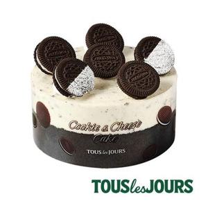 (3% 할인) [뚜레쥬르] 까망쿠키 치즈케이크 1호