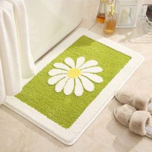 아트박스/위티위글 트레시스 폭신 데이지 플라워 미니러그 발매트 3color