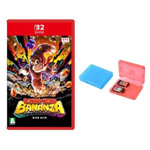 닌텐도 스위치2 동키콩 바난자 한글판 동킹콩 + 게임 팩 케이스