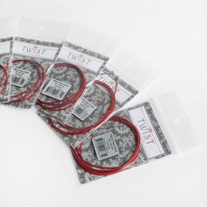 [Chiaogoo] 치아오구 트위스트 레드 케이블 미니(M), 스몰(S), 라지(L)