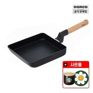 도루코 퓨어 우드 IH 계란말이팬 21cm/인덕션겸용+ 증정 스타벅스 기프티콘 + 인덕션 매트