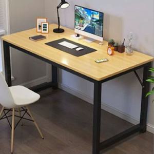 심플 강력 컴퓨터책상 800x400mm 월넛 학생 1인 노트북 원룸 서재책상 리틀하우스마켓 LHOSDE0003
