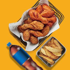 [실시간 톡발송] 반반콤보웨지감자세트