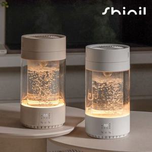 [앱전용10%쿠폰+페이7%] 26년형 신일 가정용 그래핀열선 대용량 유리 물멍 가열식 가습기 아기 신생아