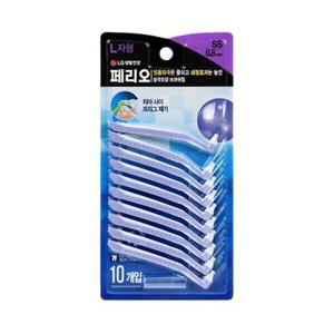 페리오 치간칫솔 L자형SS 10입