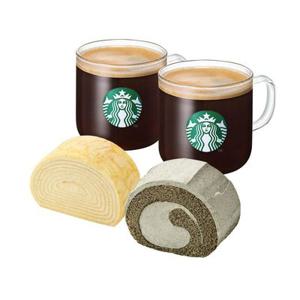 [기프티쇼] 힘내세요 카페 아메리카노T 2잔+부드러운 흑임자 롤+생크림 크레이프 롤