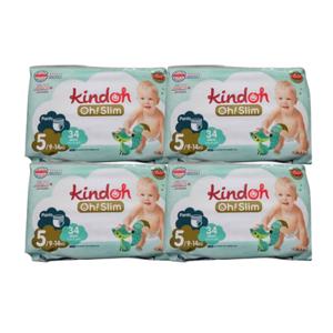 킨도 오슬림 팬티형 기저귀 5단계 4팩 총 136매