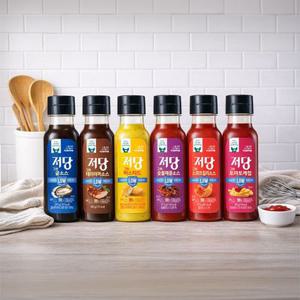 [APP전용] [균일가] 피그인더가든 저당소스 6종 3개 (굴소스/숯불/케찹/머스타드/칠리 외)