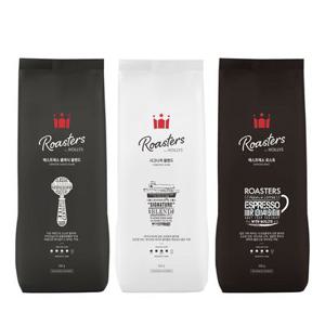 [할리스] 500g 홀빈 원두 3종 2개 골라담기 (총 1kg)