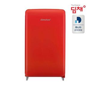 위니아 쁘띠 김치냉장고 레드 100L WDS10KTACRF
