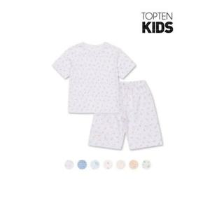 [패션플러스][탑텐키즈][탑텐키즈]공용 반소매 라운지 세트 A_MKC2UI3791