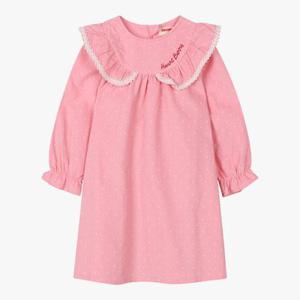 [코코리따] 핑크 프릴요크 원피스 CEOW241E2_7358