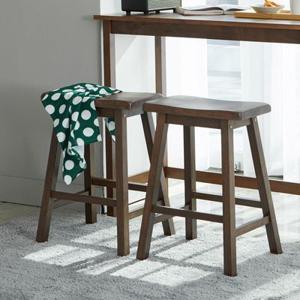 베스트리빙 댄버 통원목 홈바의자 아일랜드식탁 1+1개(2개)