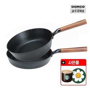 도루코 포레스타 IH 인덕션 팬2종세트[팬28+궁중팬28] + 증정 스타벅스 기프티콘 + 인덕션 매트