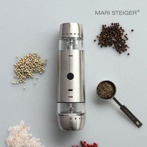마리슈타이거 프로피 듀오 전동 2in1 양방향 그라인더 충전식 소금 후추