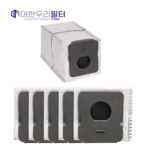 대한우리필터 에어메이드 스마트타워 AMC-3501A 5501A 무선청소기 호환 먼지봉투 5개