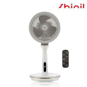 신일 에어 스탠드 DC모터 리모컨 써큘레이터 공기순환기 화이트