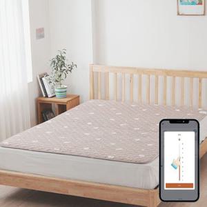 Merino IoT 휴대폰원격제어 EMF 탄소매트/침대전기매트 거실전기장판 싱글전기요 더블전기매트