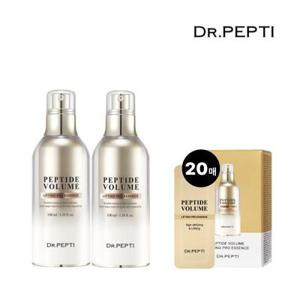 [닥터펩티] 펩타이드 볼륨 리프팅 프로 에센스 100ml 2개 (+파우치 20매)
