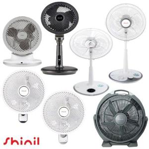 신일 선풍기 스탠드 벽걸이 탁상형 박스팬 서큘레이터 선풍기 작업실 회사 매장 레져용 선풍기 SIF-CW14KBC SIF-T14KRJS