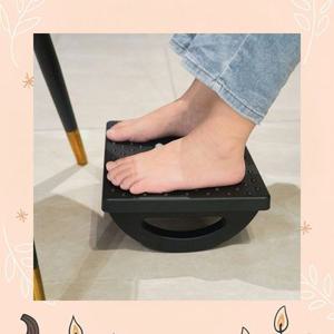 사무실 책상용 발받침대 거치대 다리 풋레스트 지압 풋스툴