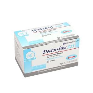 닥터파인 인슐린 펜니들 32G 5mm 100p 멸균주사침