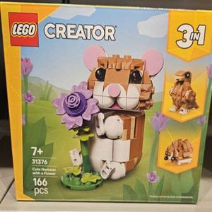 레고 31376 크리에이터 귀여운 햄스터와 꽃