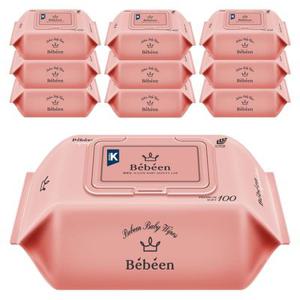 베베앙 아기물티슈 시그니처 캡형 100매 10팩