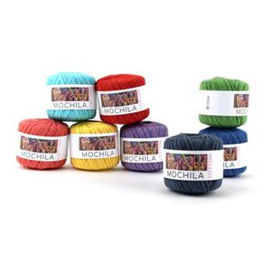 모칠라 코튼 튼튼한 순면 가방실 모칠라백 뜨개실