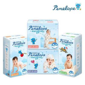 페넬로페 뉴 미라클 올데이 밴드 기저귀 4팩(공용) 밤기저귀