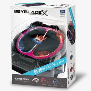 베이블레이드X BX-46 배틀 엔트리 세트 인피니티 배틀 팽이 경기장
