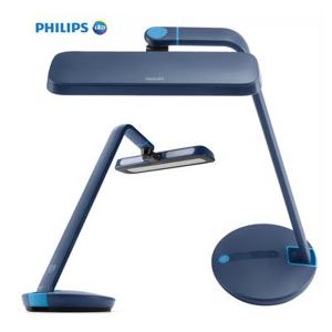 필립스 LED 스탠드 스트라이더 66111 다크블루 시력 눈보호 깜빡임방지 블루라이트 차단