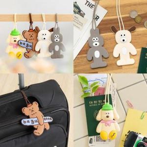 브런치브라더 캐릭터 실리콘 캐리어 네임택 골프 골프백 가방 네임택 캐리어택 러기지택