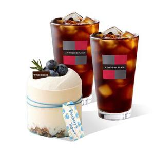 [투썸플레이스] 생블루베리 요거트 생크림 (쁘띠) + 아메리카노 R 2잔