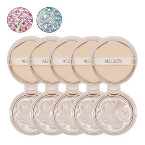 에이지20s AGE20s 에센스 커버 팩트 아우라 리필5개