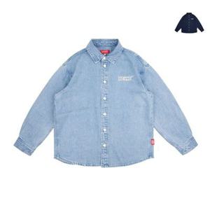 [FINAL클리어런스][주니어]아이스비스킷 오버핏 데님 셔츠_IB53SH515