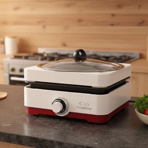 대원 2in1 전골+그릴팬 스마트멀티쿠커 DWC-2400